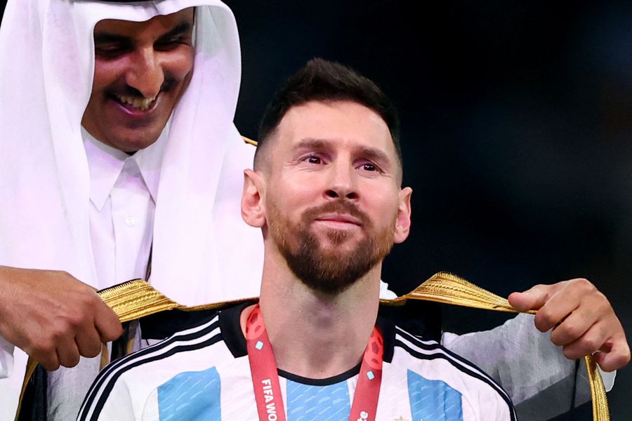 emir qatar messi